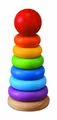 Plantoys Stapelspielzeug Stapelturm Ringe