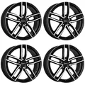 4 Dezent TR dark Felgen 6.5Jx16 5x114.3 für Fiat Sedici