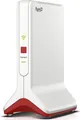 AVM FRITZ!Repeater 6000 WLAN-Router Ethernet Tri-Band (2,4 GHz / 5 GHz / 5 GHz) Rot - Weiß (20002908)