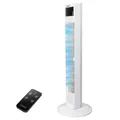 Turmventilator mit Fernbedienung | Touchscreen | 3 Stufen | 3 Modi | 12h Time...