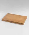 KAWENTSMANN Schneidebrett BEMME – Holz-Schneidebrett aus Eiche – Edles Holzschneidebrett – Schneiden oder Servieren – Handgefertigtes Holzbrett für die Küche (450 x 285 x 40 mm)