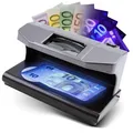 Olympia UV 588 Geldscheinprüfgerät | UV-Lampe | Falschgeld Prüfer mit Magnetsensor | Geldprüfgerät für Banknoten | Falschgelderkennung | Banknotenprüfer LED-Technologie | Geldprüfmaschine Geldscheine