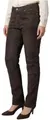 MADDOX - Damen Lederhose Lammnubuk braun : 40