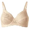 Triumph Bügel-BH Compliment W (1-tlg) Bügel-BH - Leicht transparent - Aus eleganter Spitze beige|braun 100