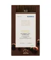 KORRES Arganöl Hochentwickelte Haarcoloration Dark Blonde / Dunkelblond 6.0 Haarfarbe 1 Stk