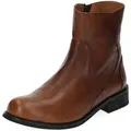Schnürstiefelette EVERYBODY "Everybody Stiefelette Glattleder", Damen, Gr. 41, ginger, Glattleder, casual, Schuhe