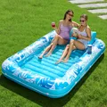 Inflatable Sun Lounger Pool 2 Personen UV Resistent 178x116cm