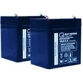 Q-Batteries Ersatzakku für Treppenlifte und Patientenlifter 24V 4,5Ah (2 x12V)