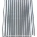 PC Hohlkammerpaneele Easy-click plus 1,6 cm Transparent 200 cm x 20 cm