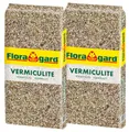 Floragard Vermiculite 10 L (2×5 L, 1–2 mm) – feiner mineralischer Substratverbesserer zur Bodenlockerung, Drainage & Wasserspeicherung – ideal für Anzucht, Aussaat, Keimlinge