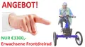 ElektroBest.de Erwachsenendreirad ElektroDreirad Damon 1 Erwachsene Frontdreirad, 7 Gang