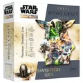 Trefl Puzzle Trefl 20169 Star Wars 500+5 Sonderform Holz Puzzle, 500 Puzzleteile, Made in Europe beige|bunt