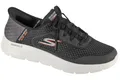 Sneaker Herren, Skechers Slip-Ins: GO WALK Flex - New World, Schwarz