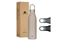 GRØNENBERG Trinkflasche Thermosflasche 100% auslaufsicher, 500 o. 750ml, Edelstahl Isolierflasche Kohlensäure geeignet