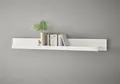 Wandboard HOME AFFAIRE "Cantara, modernes Wandregal, Hängeregal mit Ablagefach", weiß (weiß, weiß hochglanz), B:200cm H:20cm T:18cm