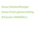 Sonax ScheibenReiniger Ocean Fresh gebrauchsfertig 5l Kanister 02645000 (4064700