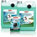 2x 5 L LITER SONAX SCHEIBENREINIGER GEBRAUCHSFERTIG OCEAN-FRESH + LUFTERFRISCHER