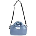 Wouf Glossy Handtasche 20 cm  braun