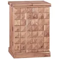 WOHNLING WL1.736 Weinregal Massiv-Holz Akazie