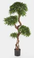 Kunstbaum Künstlicher Podocarpus, Kunststamm, spiralförmig, 5800 Blätter, 160cm Steineibe, artplants, Höhe 160.0 cm