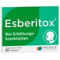 Esberitox 60 Tabletten bei Erkältungskrankheiten - der pflanzliche Erkältungsverkürzer für die ganze Familie - auch für Kinder geeignet