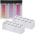 POWERHAUS24 Premium Rapid Tester mit 200 Testtabletten Chlor und pH