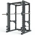 ATLETICA R7 Forge | Power Rack mit Plate Load Gewichte und Smith Machine