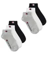 Champion Unisex – Kinder und Jugendliche Core Socks Junior 6PP Quarter Innensocken, Grigio (Melange Chiaro),