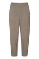KAFFE Pants Suiting KAmerle Damen Hose High Waist 7/8 Damenhose Business Regular Fit 46, Brindle 46