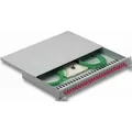 Value 48,30cm (19")-Spleissbox 1 HE, nicht ausziehbar, 12x ST 50µm (21.99.0620)