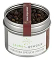 Zauber der Gewürze Banasura Spätlese Pfeffer – Banasura Hochlandpfeffer mit intensivem Aroma und warmer, milder Schärfe, ideal für Steaks und Fleischgerichte, 60 g