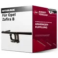 Für Opel Zafira B Typ A05 (Auto Hak) Anhängerkupplung horizontal abnehmbar neu