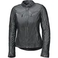 Held Sabira Damen Motorrad Lederjacke, schwarz, Größe 40
