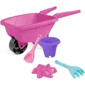 Wader Rosa Schubkarre mit Sandset (57241040)