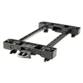 Racktime 17017 Snapit System Adapter Lochabstand 195 x 100mm, ohne Schloss, schwarz