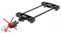 Racktime Snapit System Adapter schwarz für Racktime Gepäckträger Adapterplatte