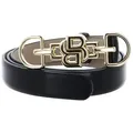 BOSS Ledergürtel Sz20 Belt aus echtem Rindsleder schwarz W90