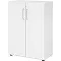 HAMMERBACHER Aktenschrank Popular, V938T3/W/W/BS weiß 2 Fachböden 80,0 x 42,0 x 110,0 cm