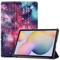Lobwerk Hülle für Samsung Galaxy Tab S7 SM-T870 T875 Smart Cover Etui mit Standfunktion und Auto Sleep/Wake Funktion