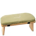 Meditationsbank aus Bambus Holz, Faltbarer Meditationshocker mit Kissen, Hell...