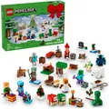 LEGO Adventskalender Minecraft, 21280, Jahr 2025, gefüllt mit Spielfiguren und Zubehör, 38 x 26 cm