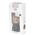 BIBS® Colour Schnuller Symmetrisch Gr. 1 Vanilla & Pine 2 Stück