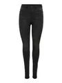 ONLY Damen Onlroyal Life Hw Sk Dnm Bj13963 Noos Jeans, Black Denim, XS 32L EU