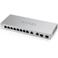 ZyXEL Switch Multi-Gigabit XGS1010-12 - V2, 10-port, 8x 1 Gbit/s, 2x 2,5 Gbit/s, 2x SFP+, unmanaged
