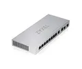 Zyxel Multi-Gigabit Unmanaged Switch 12 Ports | Davon 2 Ports mit 2,5 G und 2 Ports mit 10G SFP+ | Desktop/Wandmontage | 5 Jahre Garantie | V2 [XGS1010-12]
