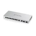 ZyXEL XGS1010-12 - V2 - Switch - managed - 8 x 10/100/1000 + 2 x 100/1000/2.5G +