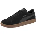 PUMA Puma Smash v2 Sneaker für vielseitige Aktivitäten, atmungsaktiv, mit Schnürung schwarz 44,5 EU