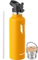 Trinkflasche Edelstahl Wasserflasche - 750ml - Isolier Flasche mit Perfekte