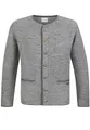Bergfeuer Herren Trachtenjanker Castello Strickjacke, Hellgrau, 48 EU