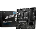 MSI PRO B760M-P DDR4 Mainboard, Unterstützt Intel 12., 13. & 14. Gen Core Prozessoren, LGA 1700, DDR4 Memory Boost 4800+MHz/OC, PCIe 4.0 x16 Slot, M.2 Gen4 Slots, Micro-ATX,divers,M-ATX